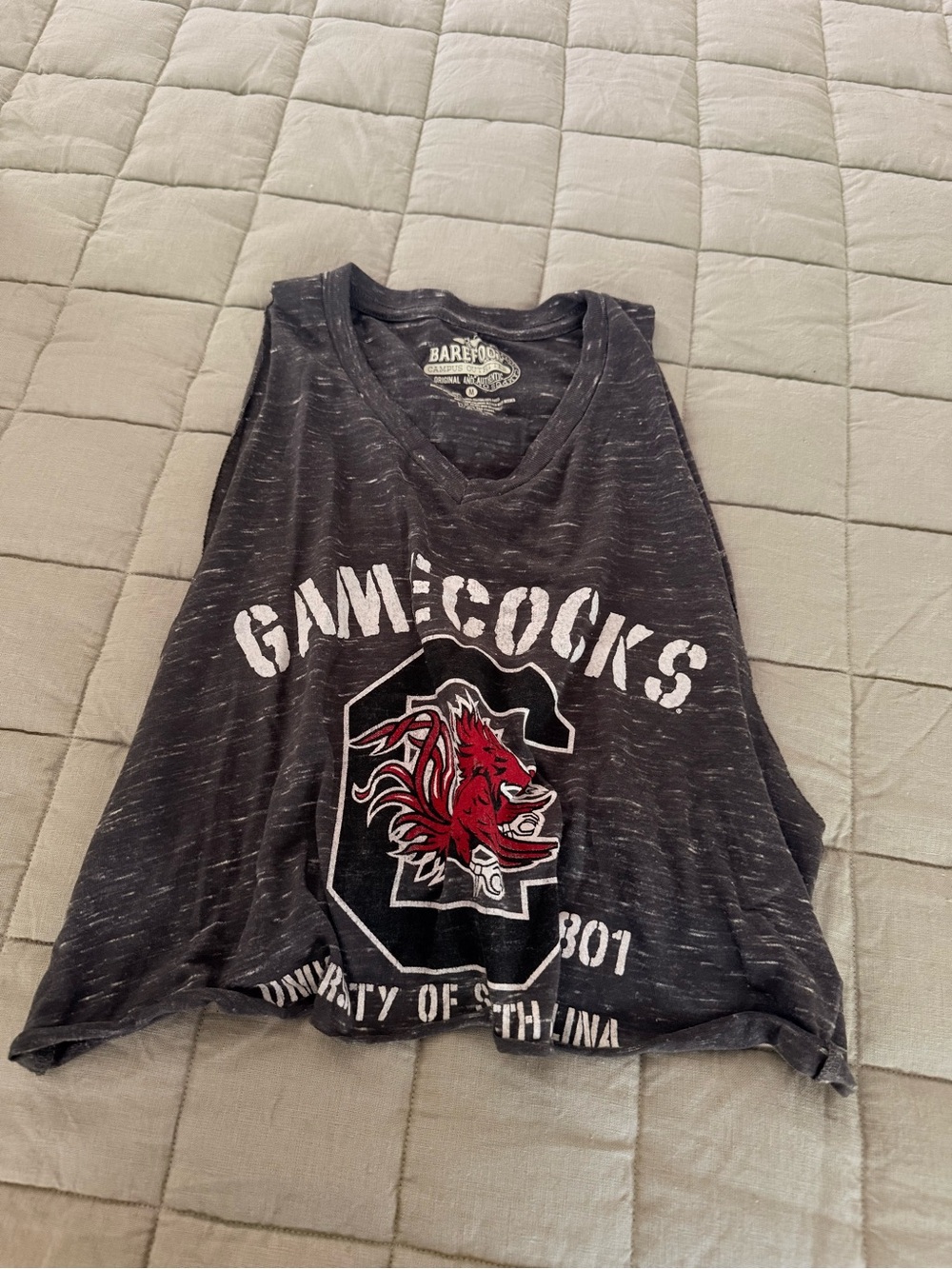 South Carolina Gamecocks Tank Medium Barefoot